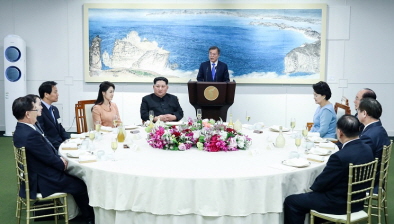 환영만찬(2018년 4월 27일)